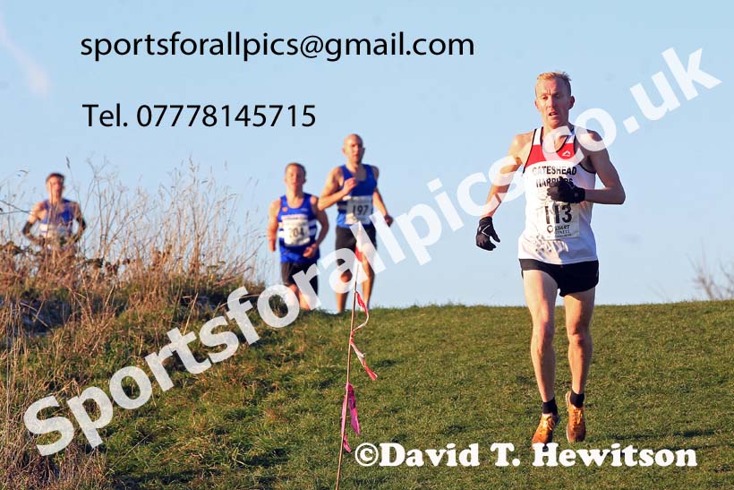 Senior mens 2022 North Eastern Cross Country Champs., Temple Park, South Shields.  Photo: David T. Hewitson/Sports for All Pics